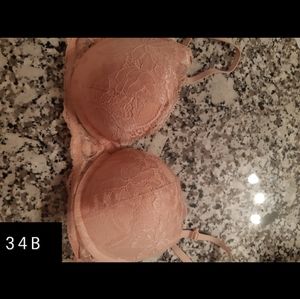Pink bra
